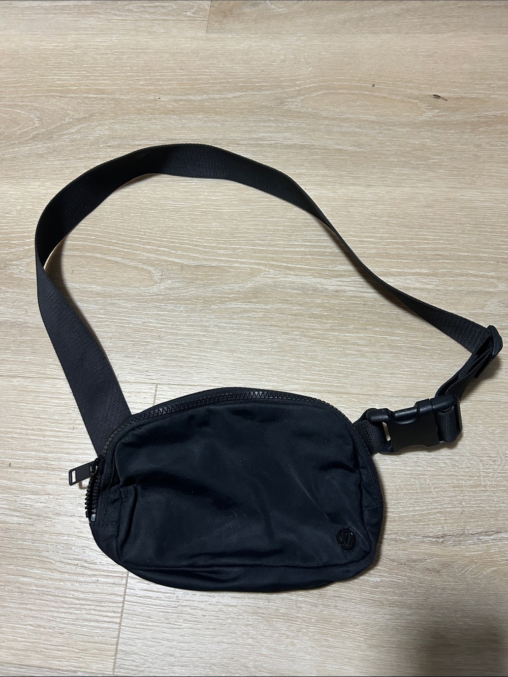 lululemon athletica Black Crossbody Belt Bag
